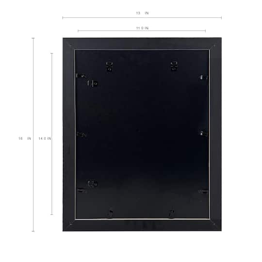 6 Pack: Home 8" x 10" Whitewash Grooved Wood Frame with Mat by Studio Décor®